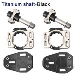 Meroca - pdale autobloquante en alliage de titane ultralger, pdales spciales de vlo de route, piste ...