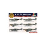 Messerschmit bf 109g - 6 as italiens - maquette d'avion italeri it2719 - italeri