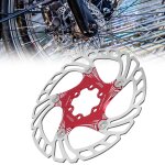 Qualit mtal vtt vlo 160mm cinq clous disque de frein tranche plaquette de frein diskred