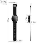 Métronome de montre en silicone et métal, compatible bluetooth, 1 pièce, accessoires pour s'entraîner ... Métronome de montre en silicone et métal, compatible bluetooth, 1 pièce, accessoires pour s'entraîner ...