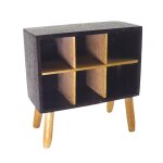 Meubles de maison de poup�e miniature 1:12, cabine d'exposition en bois, armoire de meuble de maison ...