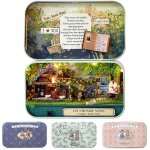 Meubles miniatures pour maison de poup�e box theatre, kit de bricolage � l'�chelle 1:24 pour enfants ...