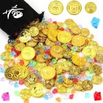 Mevronisshop - 150 pi�ce de tr�sor pirate, 100 pi�ces de pi�ces de pirate, 50 pi�ces de pierres pr�cieuses ...
