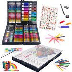Mevronisshop - 278 pi�ces mallette de dessin et coloriage enfant, kit art set avec sets de dessin