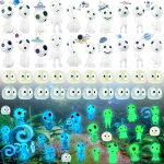 Mevronisshop - 40 pi�ces lumineux elfes r�sine, d�coratives lumineux arbre elfes figurines, princesse ...