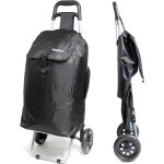 Mevronisshop - 47l chariot a roulettes lger a 2 roues - chariot de courses pliable et rsistant - poussette ...