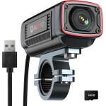 Mevronisshop - 710s 4k 60fps cam�ra pour moto / v�lo, grand angle 142, ip67, 5mp, enregistrement en boucle ...