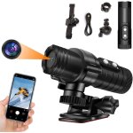 Mevronisshop - cam�ra d'action 1080p wifi casque cam�ra ultra hd 120 grand angle etanche cam�ra webcam ...