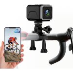 Mevronisshop - camera sport wifi, 4k stabilization hotspot camera moto, 8 - hour battery & 140 wide angle ...