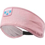 Mevronisshop - casque de sommeil r�glable bluetooth ¿ bandeau doux et confortable, longue dur�e de jeu ...
