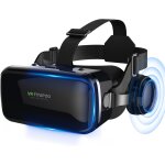 Mevronisshop - casque vr hd lunettes 3d avec ecouteurs hi - fi int�gr�s, r�alit� virtuelle pour t�l�phone, ...