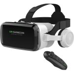 Mevronisshop - casque vr pour t�l�phones portables a ecran 4, 7�6, 7 pouces lunettes de r�alit� virtuelle ...