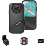 Mevronisshop - k20 cam�ra sport 4k 60fps 48mp ultra hd wifi 8x zoom eis avec ecran tactile camera portable ...