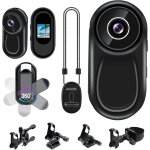 Mevronisshop - mini cam�ra d'action, 1080p hd & ecran 0, 86 pouces action cam, clip magn�tique rotatif ...