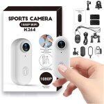 Mevronisshop - mini cam�ra sport 1080p wifi action cam ip68 etanche 30m, objectif grand angle 120, mini ...