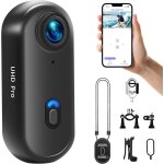 Mevronisshop - mini cam�ra sport 4k wifi, 360 camera vlog, cam�ra d'action pour casque de moto, bodycam ...