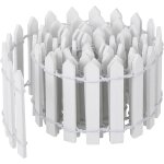 Mevronisshop - mini cl�ture de jardin f��rique de 89, 9 cm, cl�ture d�corative en bois miniature pour ...