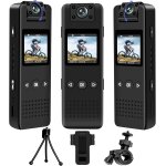Mevronisshop - mini pocket cam�ra avec audio et vid�o, cam�ra de corps portable hd1080p, body cam objectif ...