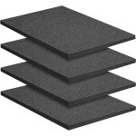 Mevronisshop - plaque de mousse d�coupe 4pcs 400 x 300 mm, polyur�thane expans� mousse, pour mallette ...