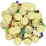 Mevronisshop - tr�sor des pirates pi�ces d'or jouet(200pcs), tresor enfant, d'or pirate jouet pour enfants, ...