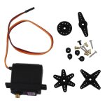 Mg996r ? servomoteur pour h�licopt�re, voiture et b�teau, engrenages m�talliques num�riques rc avec collier ...