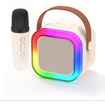 Micro karaoke enfants avec 1 micro sans fil, cadeau fille 4 - 12 ans anniversaire jouet fille 3 - 12 ...