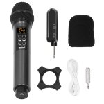 Microphone portable karaoké, modulation de fréquence, réverbération, bluetooth, pour réunion, fête Microphone portable karaoké, modulation de fréquence, réverbération, bluetooth, pour réunion, fête
