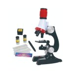 Microscope 100x, 400x, 1200x pour enfants avec grossissement led inclus