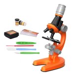 Microscope d'exp�rimentation biologique portable 1200x, jouet educatif en sciences a l'�cole