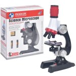 Microscope de simulation, jouet haute d�finition 1200 fois, science et �ducation, jouets pour enfants ...