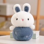 Mignon et adorable petit lapin en peluche poupe petite poupe lapin blanc fille poupe marionnette de ...