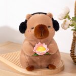 Mignon et adorable poupe capybara carte peluche petit singe gorille babouin poupe marionnette de confort ...