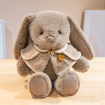 Mignon chle lapin poupe dessin anim manteau cape lapin jouet lapin oreiller cadeau marron - 50 cm ...