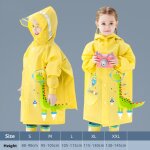 Mignon enfants impermable impermable a l'eau enfants dinosaure licorne poncho de pluie manteau de pluie ...