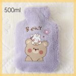 Mignon sac de bouteille d'eau chaude en peluche epaule chauffe - mains paquet de chaleur ventre chaud ...