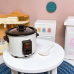Mijoteuse miniature de cuisine pour barbie maison de barbie accessoires de scne de nourriture ralistes ...