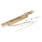 Mikado en bois avec plumier - jeu de rflexion