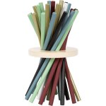 Mikado vertical  gold edition  en bois, jeu de socit apprci par toute la famille, 12382