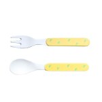 Mill'o b�b� set 2 couverts bambou - poire