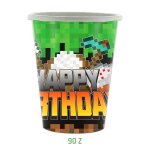 Miner pixel artisanat thème fête d'anniversaire décoration jeu chaud vaisselle ensemble tasse assiette ... Miner pixel artisanat thème fête d'anniversaire décoration jeu chaud vaisselle ensemble tasse assiette ...