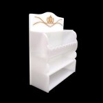 Mini armoire d'exposition pour maison de poup�e, ensemble de jouets de simulation, armoire de meubles ...