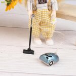 Mini aspirateur pour maison de poupe 1:12, jouet de simulation en mtal, appareil mnager, jouet de ...