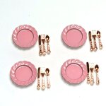 Mini assortiment de vaisselle en alliage pour bjd poupée 12 pieces comprenant des plats a cake mini et ... Mini assortiment de vaisselle en alliage pour bjd poupée 12 pieces comprenant des plats a cake mini et ...