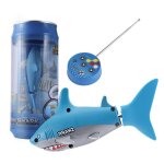 Mini bateau de p�che t�l�command� 4 ch pour enfant, petit requin avec t�l�commande usb, meilleur cadeau ...