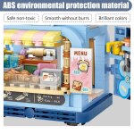 Mini blocs d'assemblage en plastique, jouets de grande roue, un carrousel, jouet educatif pour enfants, ...