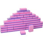 Mini blocs polissoirs a ongles, 50 pcs tampon a poncer bloc polissoir a ongle pon�age buffer ongles profession ...