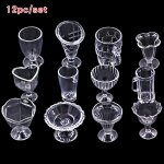 Mini bote a gobelets visqueux, 12 pices, breloques dcoratives pour additifs visqueux, jouets de bricolage, ...