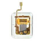 Mini boîte a musique mécanique transparente, portable, mignon, jouet musical, cadeau de fête pour enfants ... Mini boîte a musique mécanique transparente, portable, mignon, jouet musical, cadeau de fête pour enfants ...