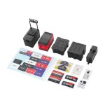 Mini bote a outils de dcoration pour rfrigrateur, rservoir de carburant, bote de pche autocollant ...