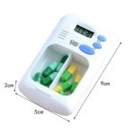 Mini boîte a pilules portable, boîte a médicaments de rappel, boîte a pilules en plastique avec minuterie ... Mini boîte a pilules portable, boîte a médicaments de rappel, boîte a pilules en plastique avec minuterie ...